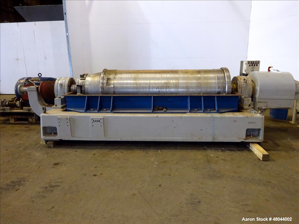 Used Sharples P-5400 Super-D-Canter Centrifuge,