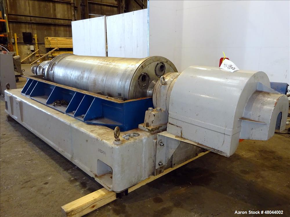 Used- Sharples P-5400 Super-D-Canter Centrifuge,