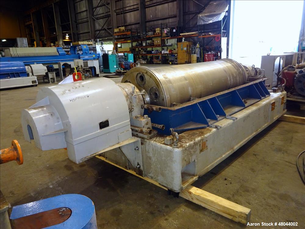 Used- Sharples P-5400 Super-D-Canter Centrifuge,