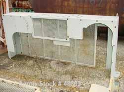 USED: Sharples P-5400 Super-D-Canter Centrifuge. 316/317 stainless steel construction. Max bowl speed 2700 rpm, small bolt pattern bowl assembly. 5" single lead conveyor with sintered tungsten carbid...