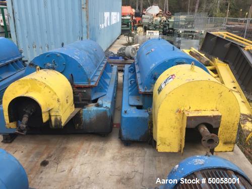 Used Sharples P-5400 Super-D-Canter Centrifuge.