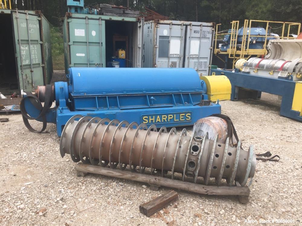 Used Sharples P-5400 Super-D-Canter Centrifuge.