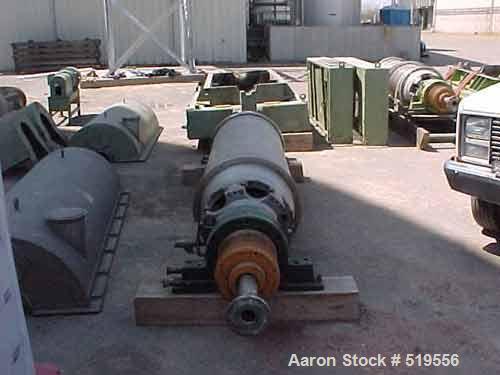 Unused-RECONDITIONED Sharples P-5400 Super-D-Canter centrifuge, 316/317stainless steel product contact areas. Max bowl speed 2700 rpm, 8.5"quasi-axil single lead conveyor with sintered tungsten carbi...