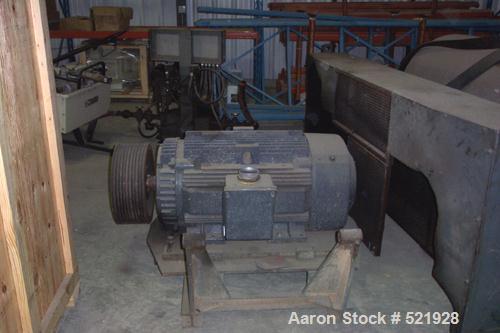 USED: Sharples P-5400 Super-D-Canter centrifuge, 316 stainless steel construction on product contact areas. Max bowl speed 2700 rpm, 8.5" single lead "quasi-axial" conveyor with STC wear protection t...