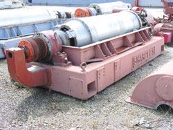 USED: Sharples P-5400 Super-D-Canter centrifuge, 316 stainless steelconstruction (product contact areas), small bolt pattern bowl design,max bowl speed 3000 rpm, 8.5" single lead "quasi-axial, large ...