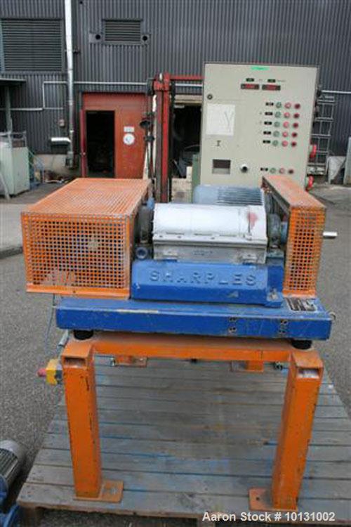 Used- Stainless Steel Sharples Super-D-Canter Centrifuge