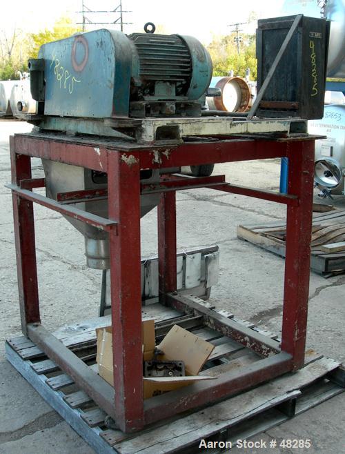 USED: Sharples P600 Super-D-Canter Centrifuge. 316 stainless steel construction on product contact areas, max bowl speed 5000 rpm, 1.5" single lead conveyor with welded hardfacing, hogged-out cake di...