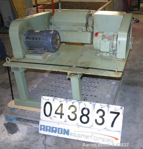 USED: Sharples P-660 Super-D-Canter centrifuge. 316 stainless steel. 2" single lead conveyor with hardfacing, cake flingers, cake discharge, parts not hogged out, poly type feed tube and yoke base, c...