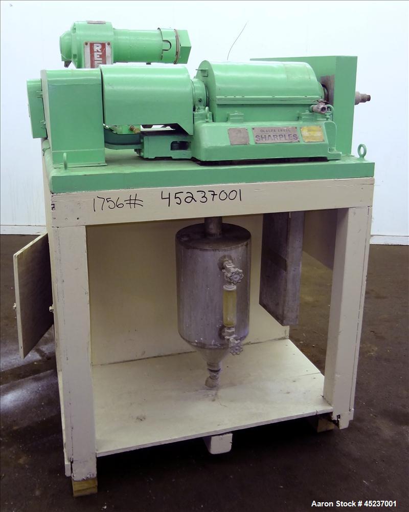 Used Stainless Steel Sharples Super-D-Canter Centrifuge