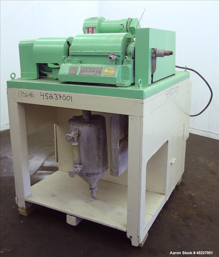 Used Stainless Steel Sharples Super-D-Canter Centrifuge