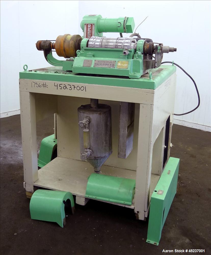 Used Stainless Steel Sharples Super-D-Canter Centrifuge