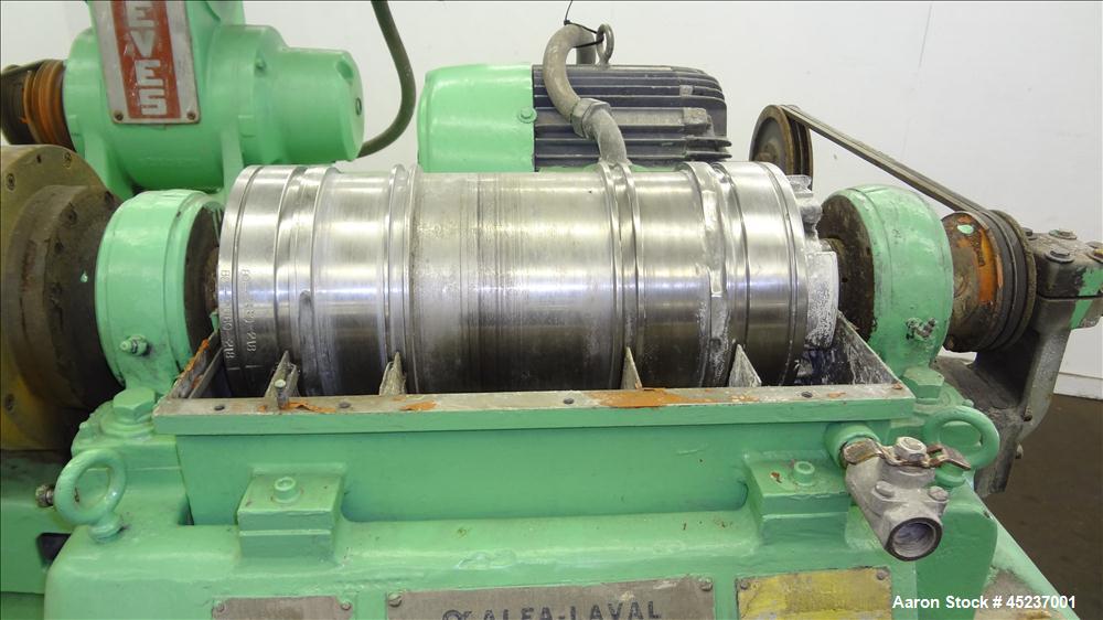 Used Stainless Steel Sharples Super-D-Canter Centrifuge