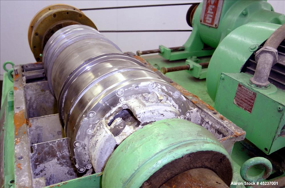 Used Stainless Steel Sharples Super-D-Canter Centrifuge