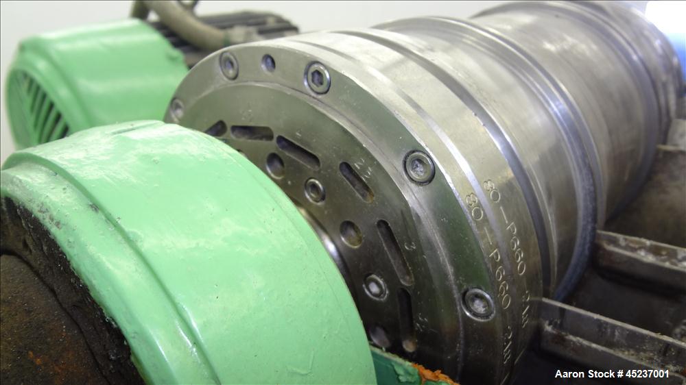 Used Stainless Steel Sharples Super-D-Canter Centrifuge