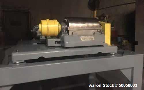 Used Sharples P-660 Super-D-Canter Centrifuge.