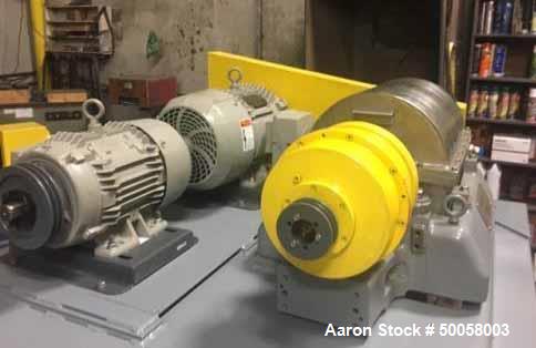 Used Sharples P-660 Super-D-Canter Centrifuge.