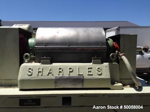 Used- Sharples Super-D-Canter Centrifuge, Model P-660