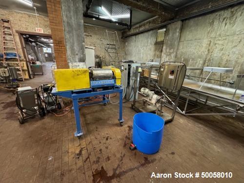 Used Sharples P-660 Super-D-Canter Centrifuge – Stainless Steel, 6000 RPM