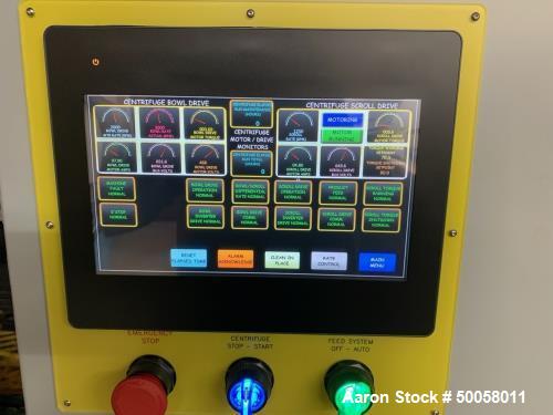 Used Sharples P-660 Super-D-Canter Centrifuge | 6000 RPM | New Motors & PLC Panel | Stainless Steel | 1-Year Warranty