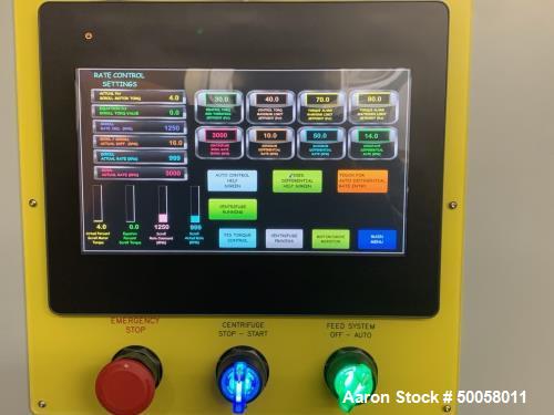 Used Sharples P-660 Super-D-Canter Centrifuge | 6000 RPM | New Motors & PLC Panel | Stainless Steel | 1-Year Warranty