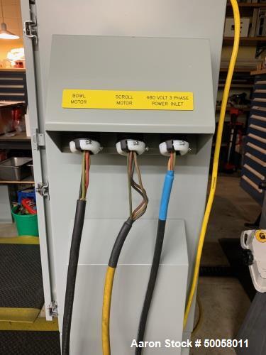 Used Sharples P-660 Super-D-Canter Centrifuge | 6000 RPM | New Motors & PLC Panel | Stainless Steel | 1-Year Warranty