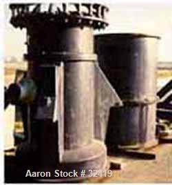 USED: Sharples P-6800 decanter in SS construction with 8.5" singlelead conveyor with STC tiles, 360 deg discharge with half-moon cakedischarge liners, large bolt pattern, planetary gearbox. 12.5" dri...