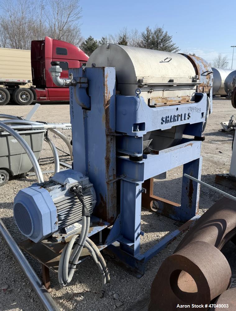 Used Industrial Sharples P-3000 Super-D-Canter Centrifuge