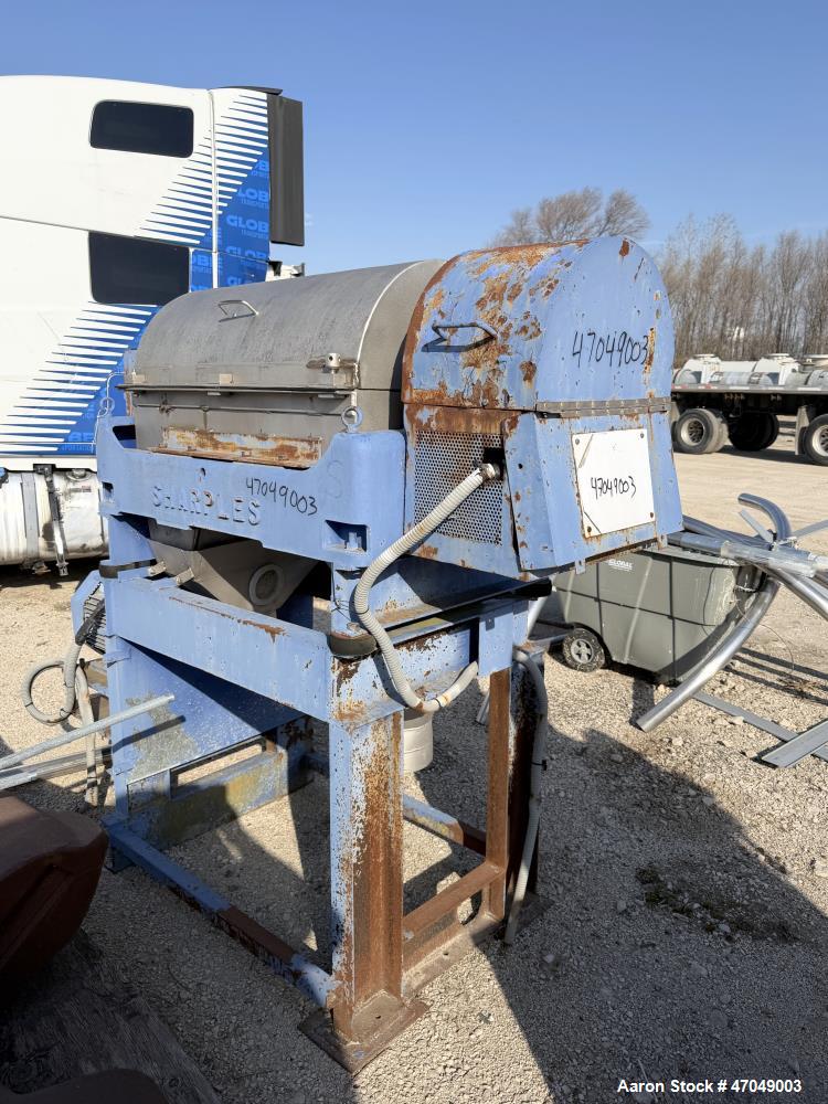 Used Industrial Sharples P-3000 Super-D-Canter Centrifuge