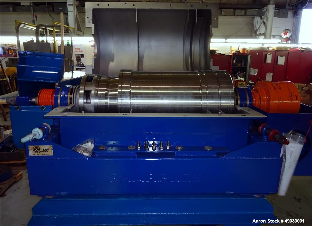 Used Sharples P-3000 Super-D-Canter Centrifuge.