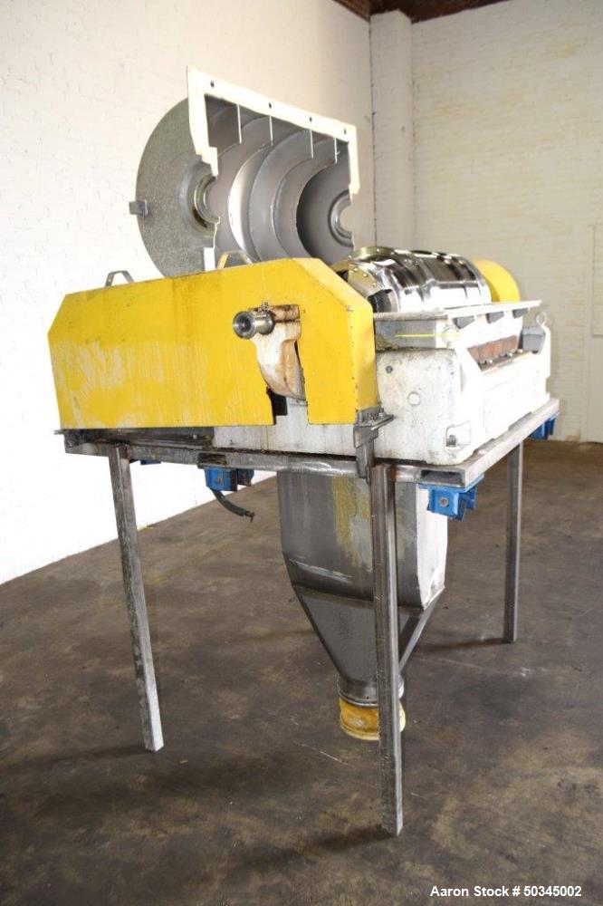 Used Sharples P-3000 "Semi-Sanitary" Super-D-Canter Centrifuge
