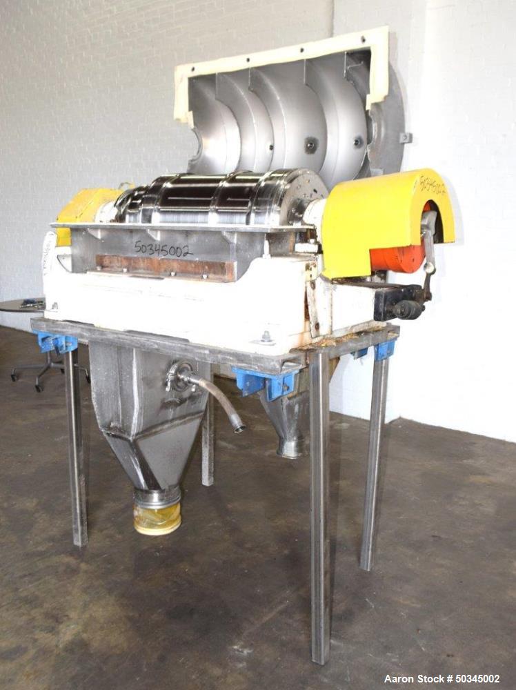 Used- Sharples P-3000 "Semi-Sanitary" Super-D-Canter Centrifuge