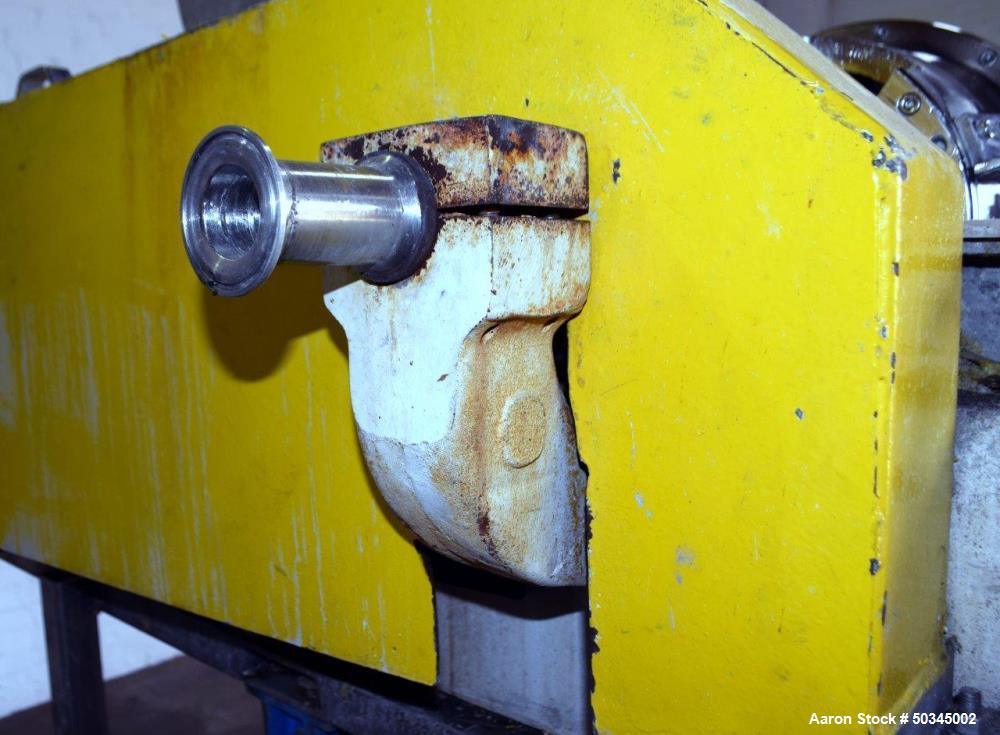 Used Sharples P-3000 "Semi-Sanitary" Super-D-Canter Centrifuge