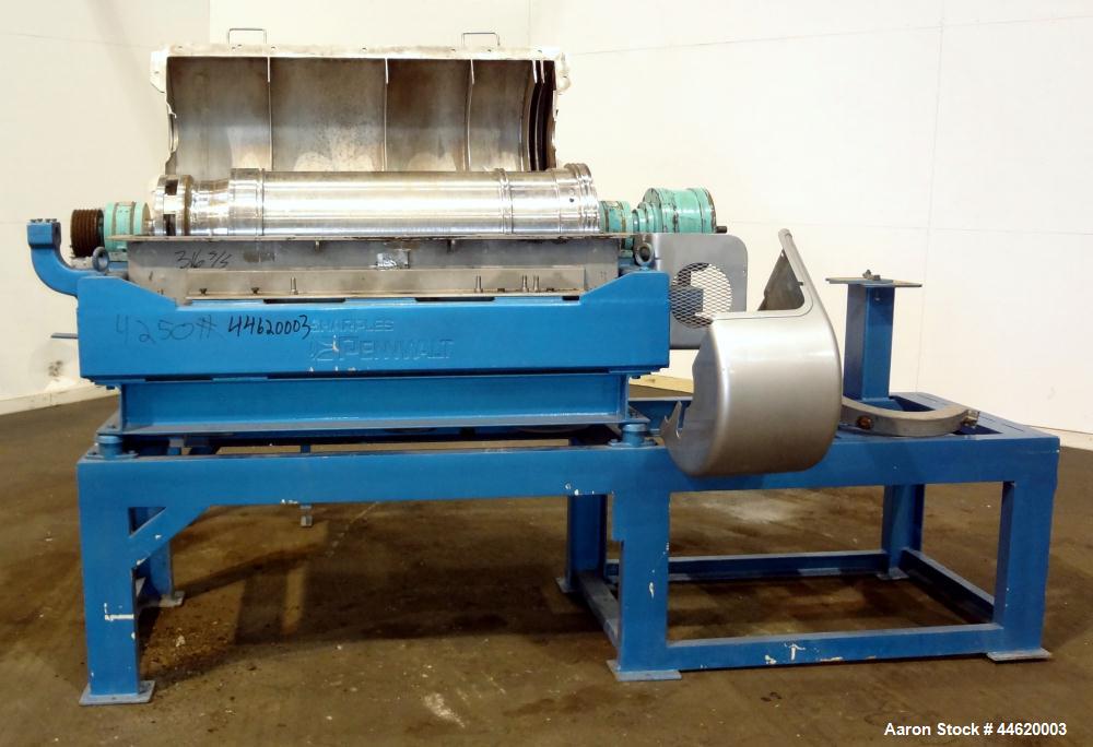 Used Sharples P-3400 Tricanter Centrifuge