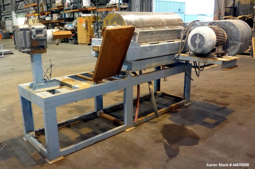 Used Stainless Steel Sharples Super-D-Canter Centrifuge, P-3400 