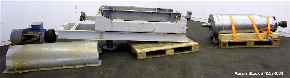 Used Stainless Steel Sharples Decanter Centrifuge, P35000