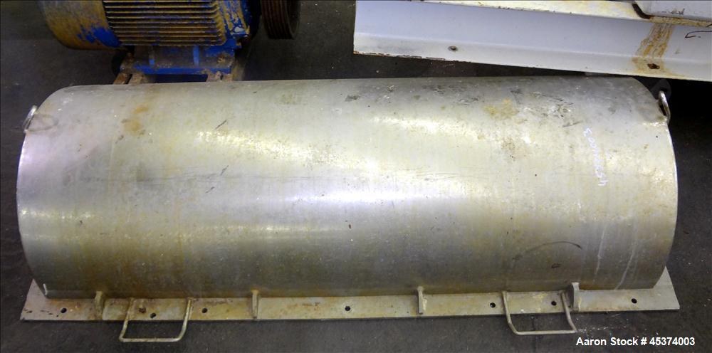 Used Stainless Steel Sharples Decanter Centrifuge, P35000