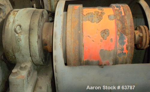 Used Sharples PM-50000 Super-D-Canter Centrifuge, 316 Stainless Steel Construction (Product Contact Areas). Max bowl speed 3000 RPM, single lead conveyor with hardfacing wear protection, hogged-out c...