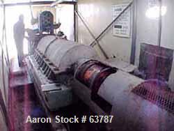 Used Sharples PM-50000 Super-D-Canter Centrifuge, 316 Stainless Steel Construction (Product Contact Areas). Max bowl speed 3000 RPM, single lead conveyor with hardfacing wear protection, hogged-out c...