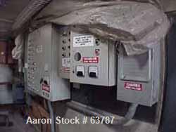 Used Sharples PM-50000 Super-D-Canter Centrifuge, 316 Stainless Steel Construction (Product Contact Areas). Max bowl speed 3000 RPM, single lead conveyor with hardfacing wear protection, hogged-out c...