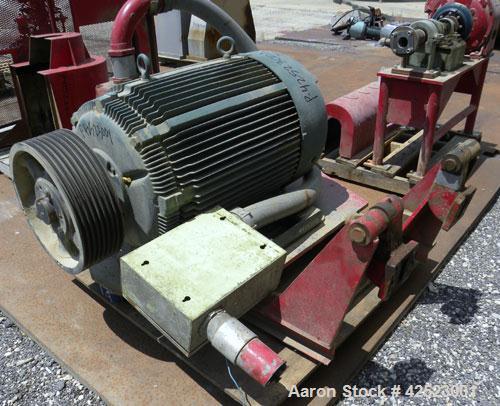 Used Sharples P-5400 Super-D-Canter Centrifuge, 316/317 stainless steel construction on product contact areas, maximum bowl speed 3000 rpm, 8.5" single lead conveyor with sintered tuingsten carbide w...