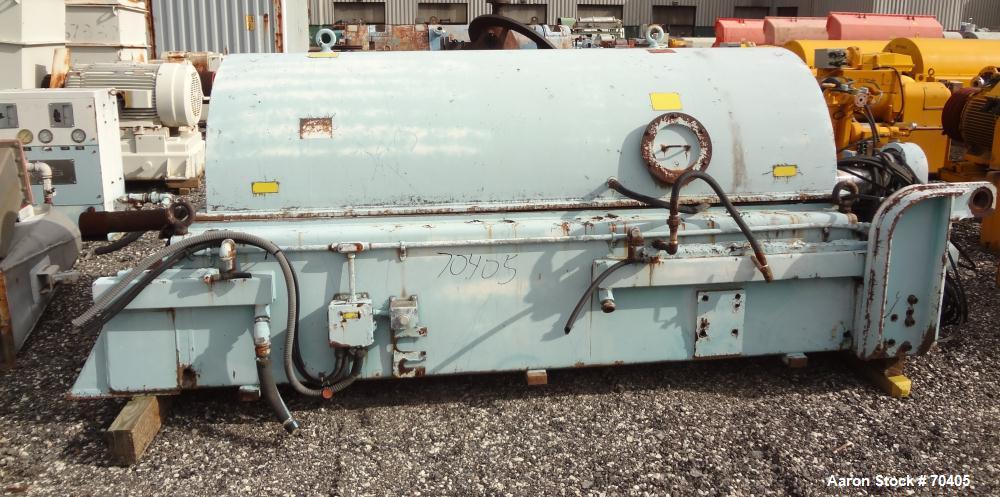 Used Stainless Steel Sharples Super-D-Canter Centrifuge