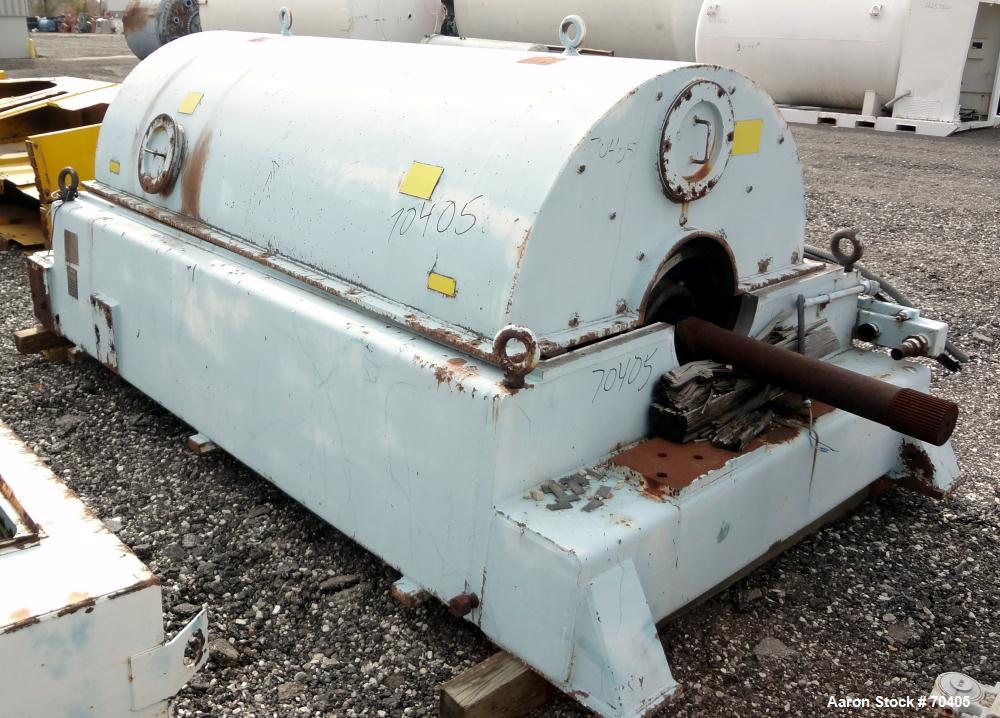 Used Stainless Steel Sharples Super-D-Canter Centrifuge