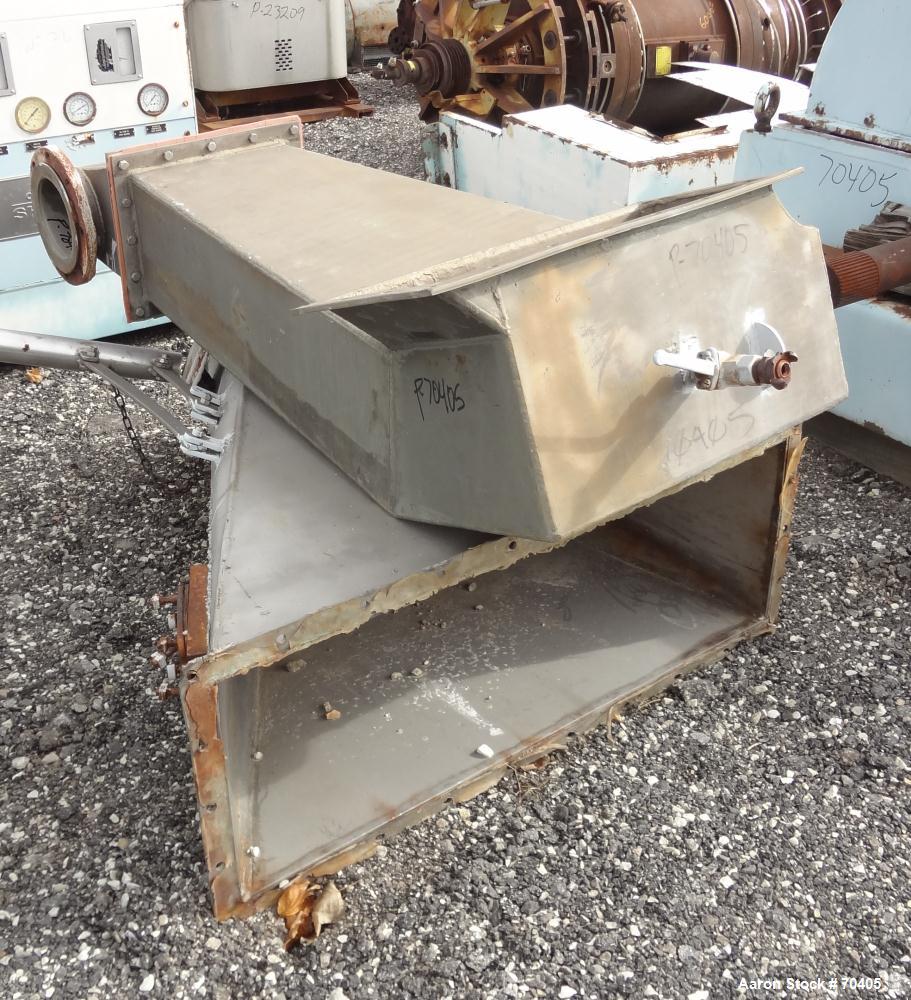 Used Stainless Steel Sharples Super-D-Canter Centrifuge