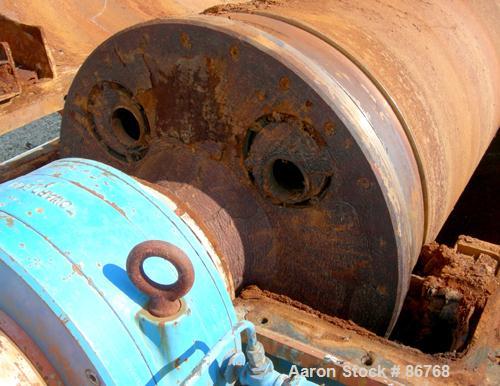 USED: Sharples PC-81000 Super-D-Canter Centrifuge, 304 stainless steel construction on product contact areas. Max bowl speed 2300 rpm, 8" single lead conveyor with tiles, 360 discharge with STC liner...