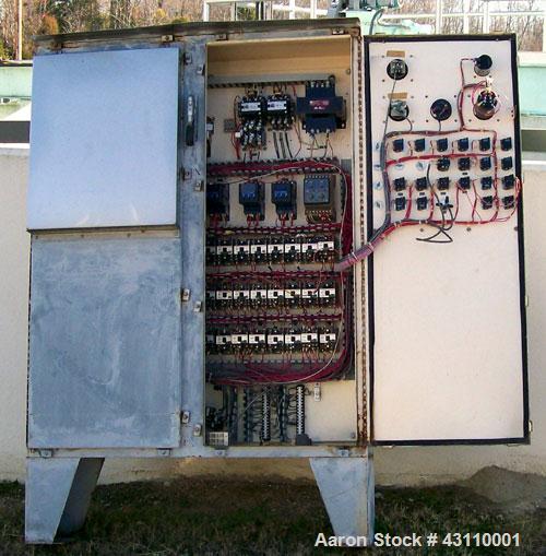 Used Sharples PM-30000 Super-D-Canter Centrifuge (same as a P-3400), max bowl speed 4000, single lead conveyor w/STC wear protection tiles, hogged-out solids discharge ports w/replaceable wear liners...