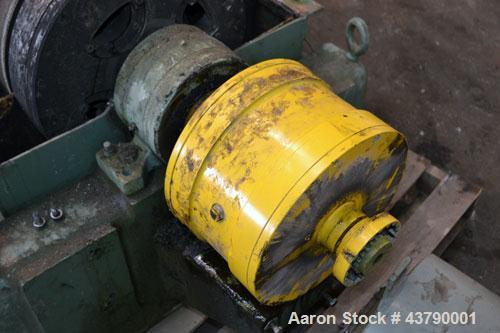 Used Sharples PM-30000 Super-D-Canter Centrifuge. 316 Stainless steel construction (product contact areas), maximum bowl speed 4000 rpm, 4-1/4” single lead conveyor with sintered tungsten carbide wea...