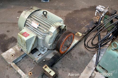 Used Sharples PM-30000 Super-D-Canter Centrifuge. 316 Stainless steel construction (product contact areas), maximum bowl speed 4000 rpm, 4-1/4” single lead conveyor with sintered tungsten carbide wea...