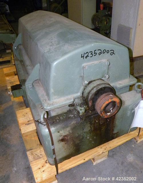 Used Sharples PM-35000 Super-D-Canter Centrifuge, 316 Stainless Steel Construction (product contact area), maximum bowl speed 3250 rpm, single lead conveyor with sintered tungsten carbide wear protec...