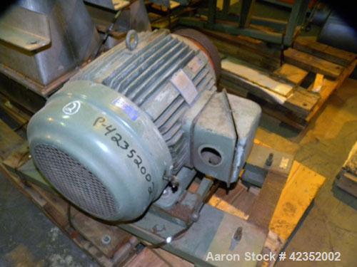 Used Sharples PM-35000 Super-D-Canter Centrifuge, 316 Stainless Steel Construction (product contact area), maximum bowl speed 3250 rpm, single lead conveyor with sintered tungsten carbide wear protec...