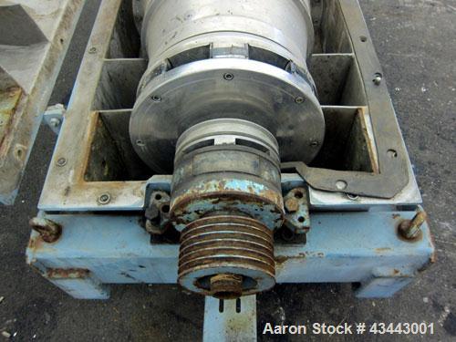 Used Sharples PM-35000 Super- D-Canter Centrifuge . Stainless steel construction (product contact areas), max bowl speed 3150 rpm, 360 degree solids discharge ports with sintered tungsten carbide wea...